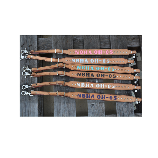 Rodeo Award | Wither Strap w/ SS spot & Lettering (9)