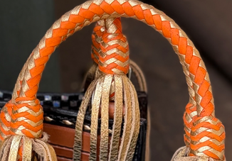 Hand braided strap YOUR CHOICE OF LENGTH!