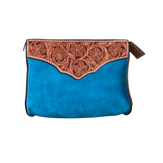 Turquoise Sunrise Travel Bag