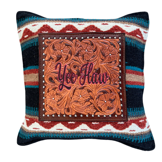 Throw Pillow- YEE-HAW 1