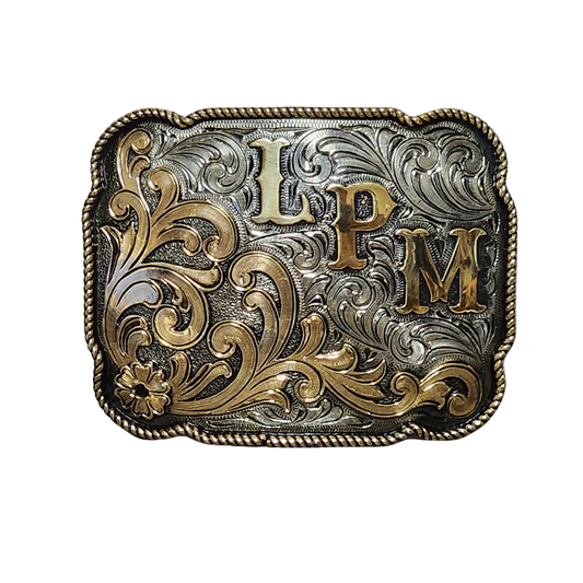 Custom Initial Buckle