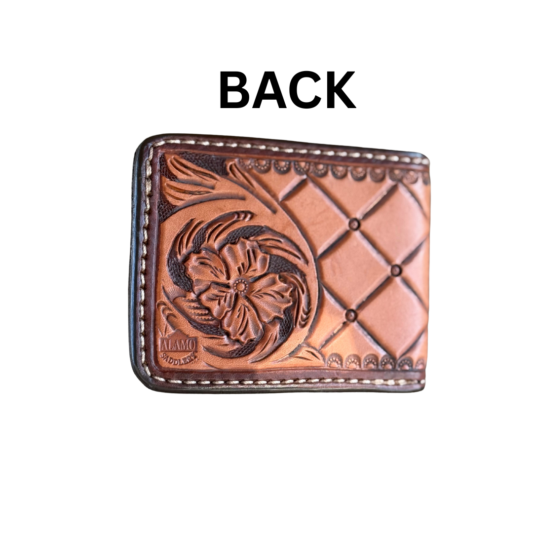 Bi-fold Wallen- Combo quilted