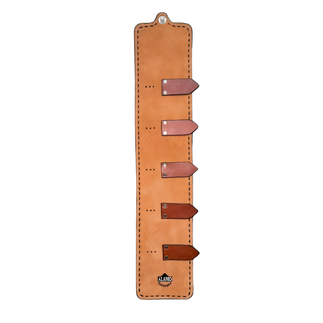 Golden Roughout w/ Buckstitch Buckle Holder