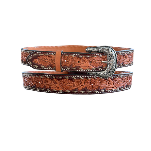 1.5" Straight Cinnamon Belt