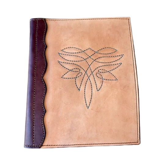 Large Portfolio- Roughout with Blue Bell stitch