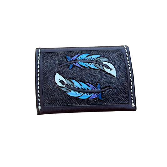 Card Holder- Feather