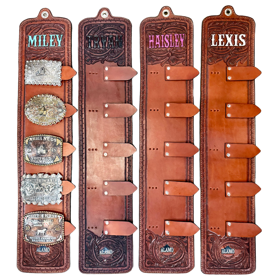 Add YOUR NAME- TOP OF BUCKLE HOLDER