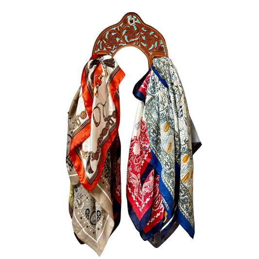 Horse Shoe Wild Rag Holder- FT
