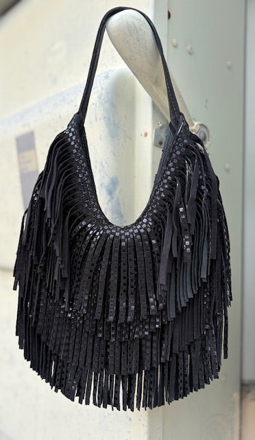 Rowdy Rag Bag- Black Checkered