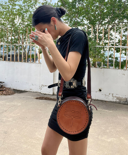 (PRE-ORDER ONLY) The Cowboy Stitch Canteen bag- Toast