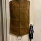Custom Leather Trim Garment Bag Award