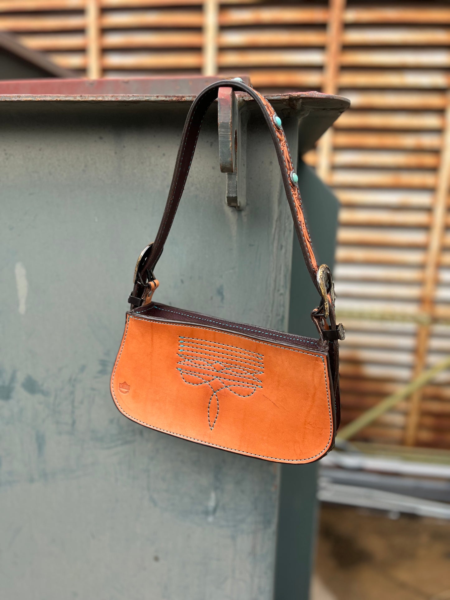 Buckle Bags- Turquoise Stone