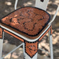 (PRE-ORDER) SET OF 2 SWIVEL  BAR STOOLS WITH TALL BACK "THE COWBOY FEATHER"