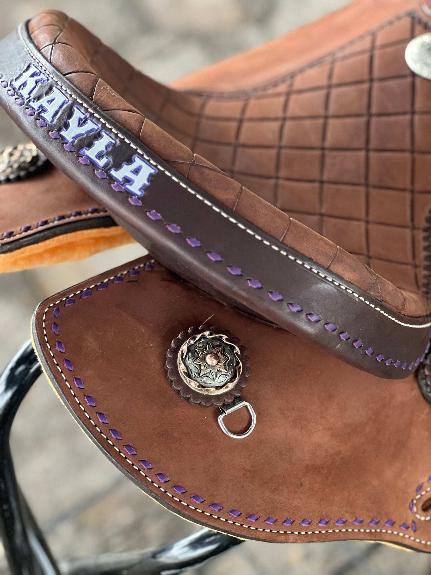 Alamo Air WITH CUSTOM NAME ON CANTLE Barrel