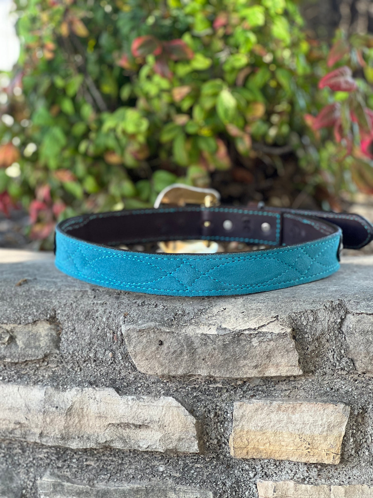 1.5" Straight Cowboy Stitch - Teal