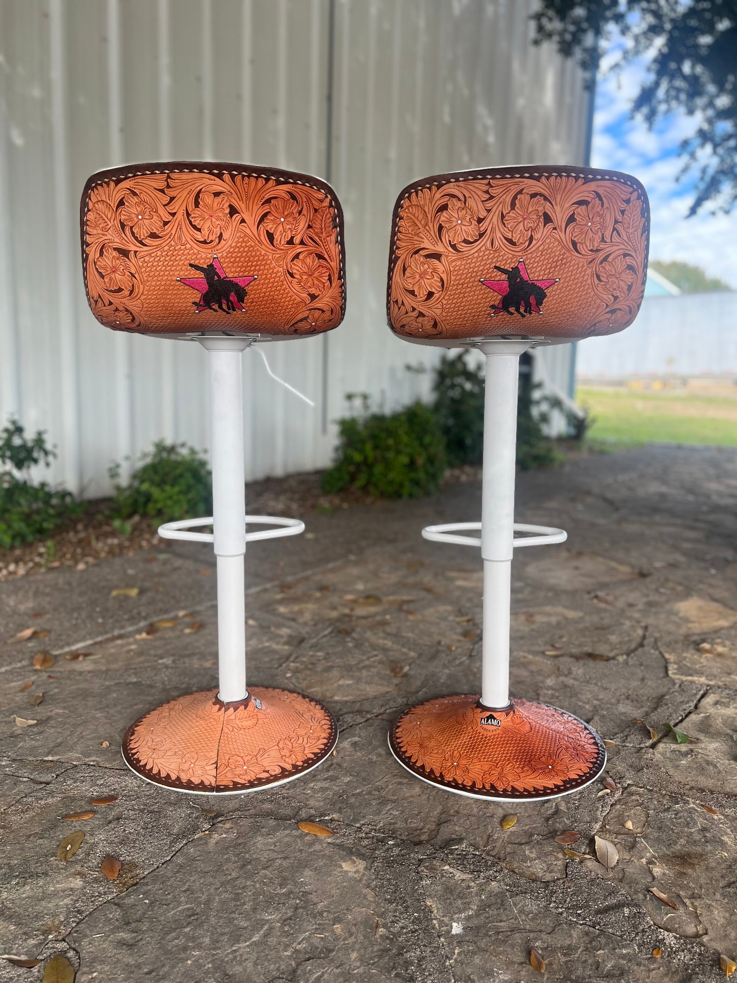 The Cowboy Saloon Bar Stools (Style #2)