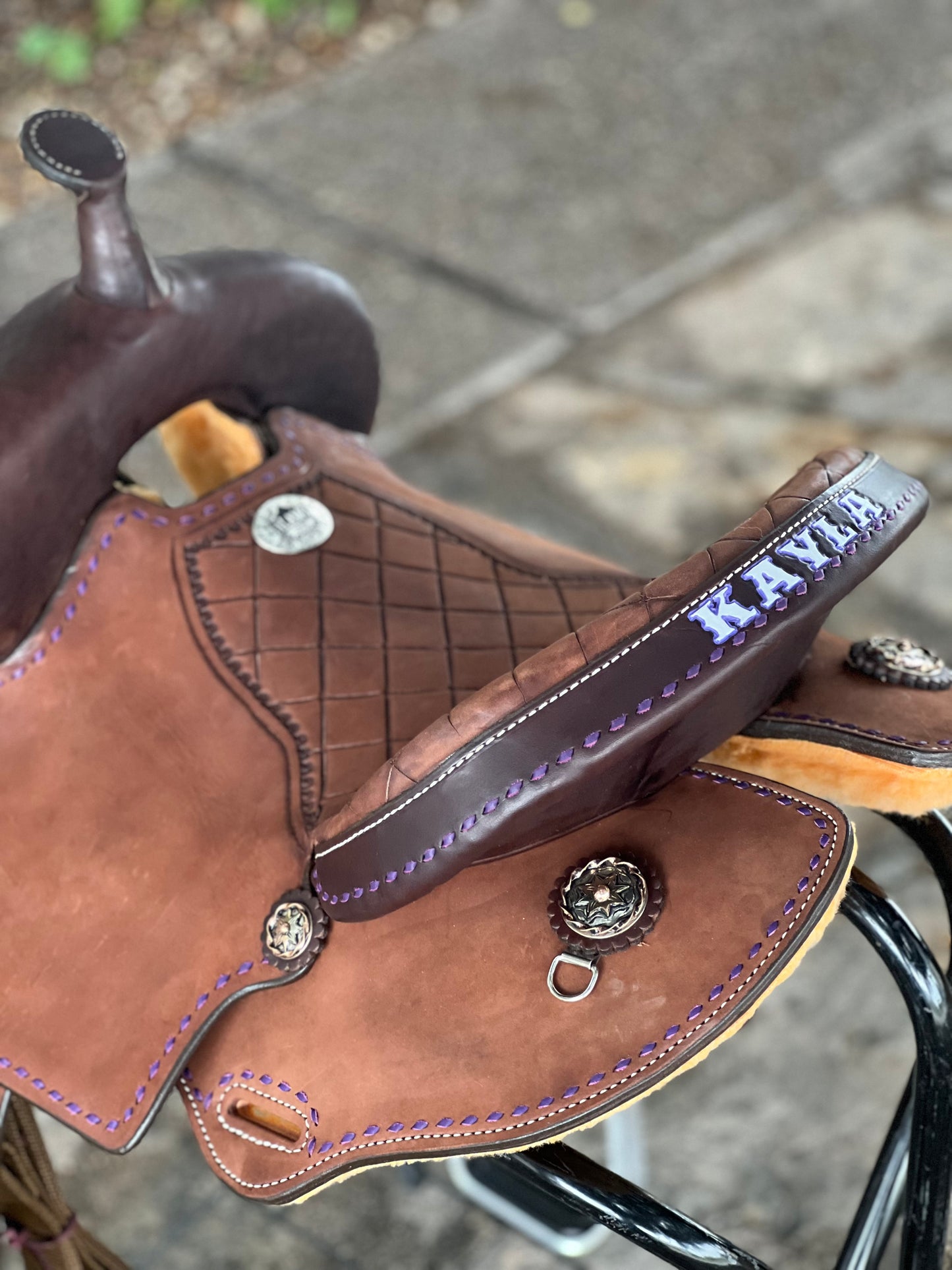 Alamo Air WITH CUSTOM NAME ON CANTLE Barrel
