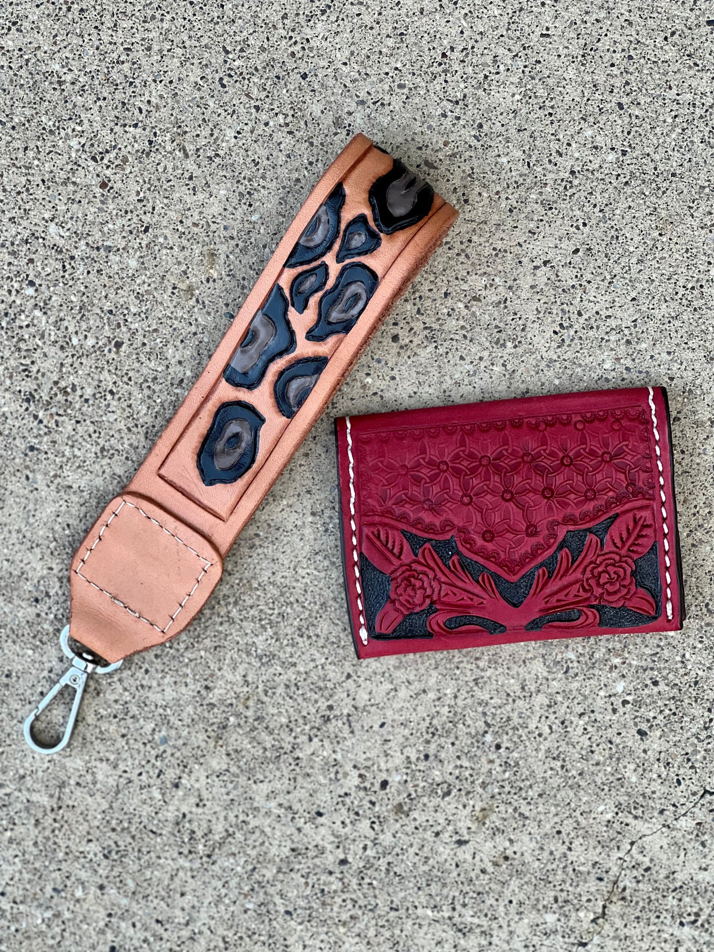 Clear Stadium bag with wristlet