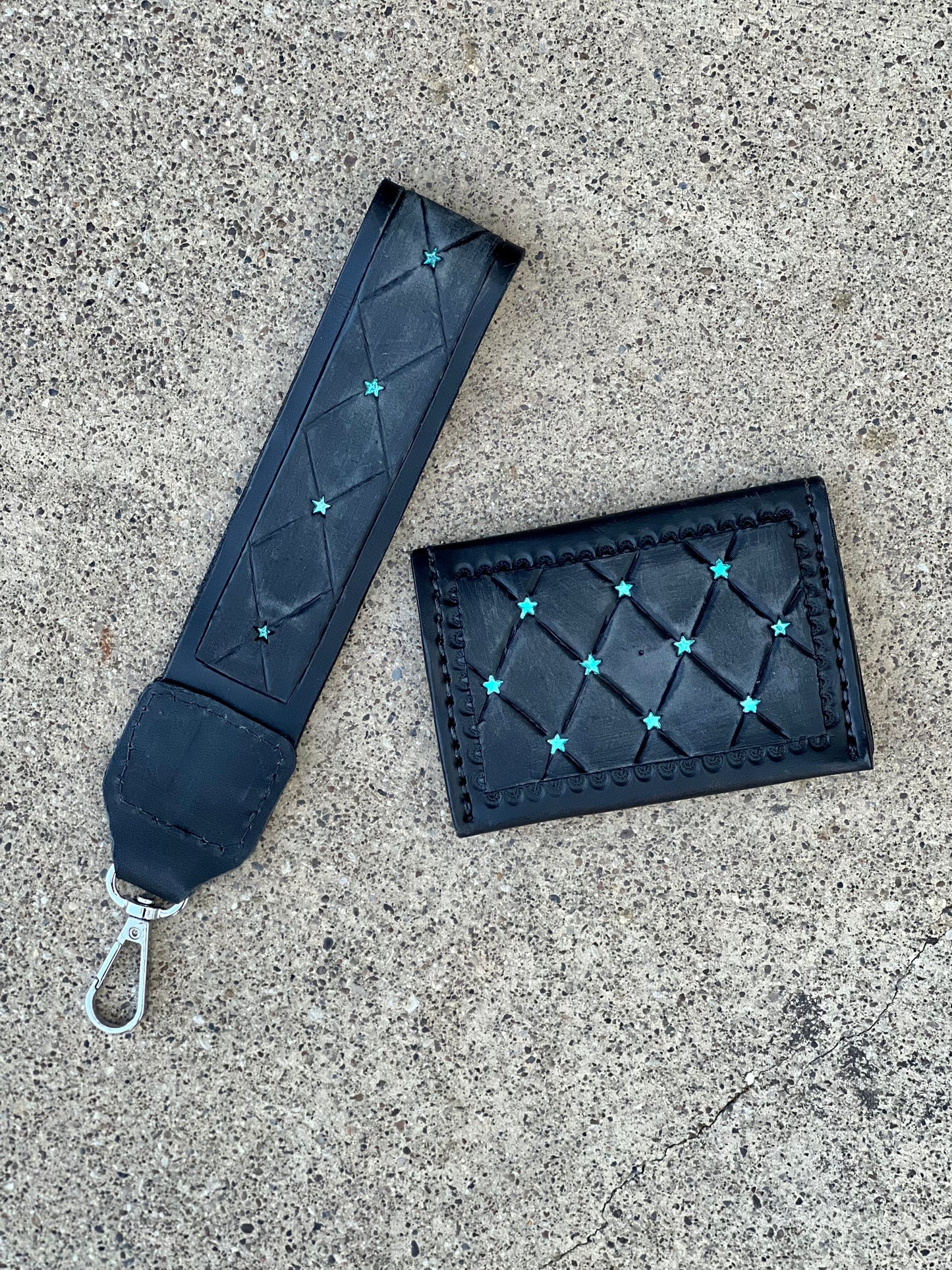 Clear Stadium bag with wristlet