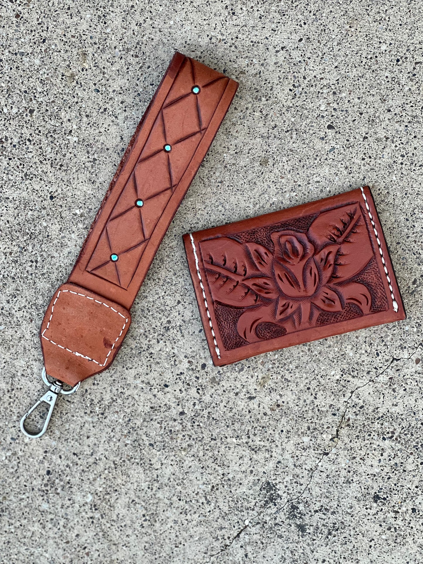 Clear Stadium bag with wristlet
