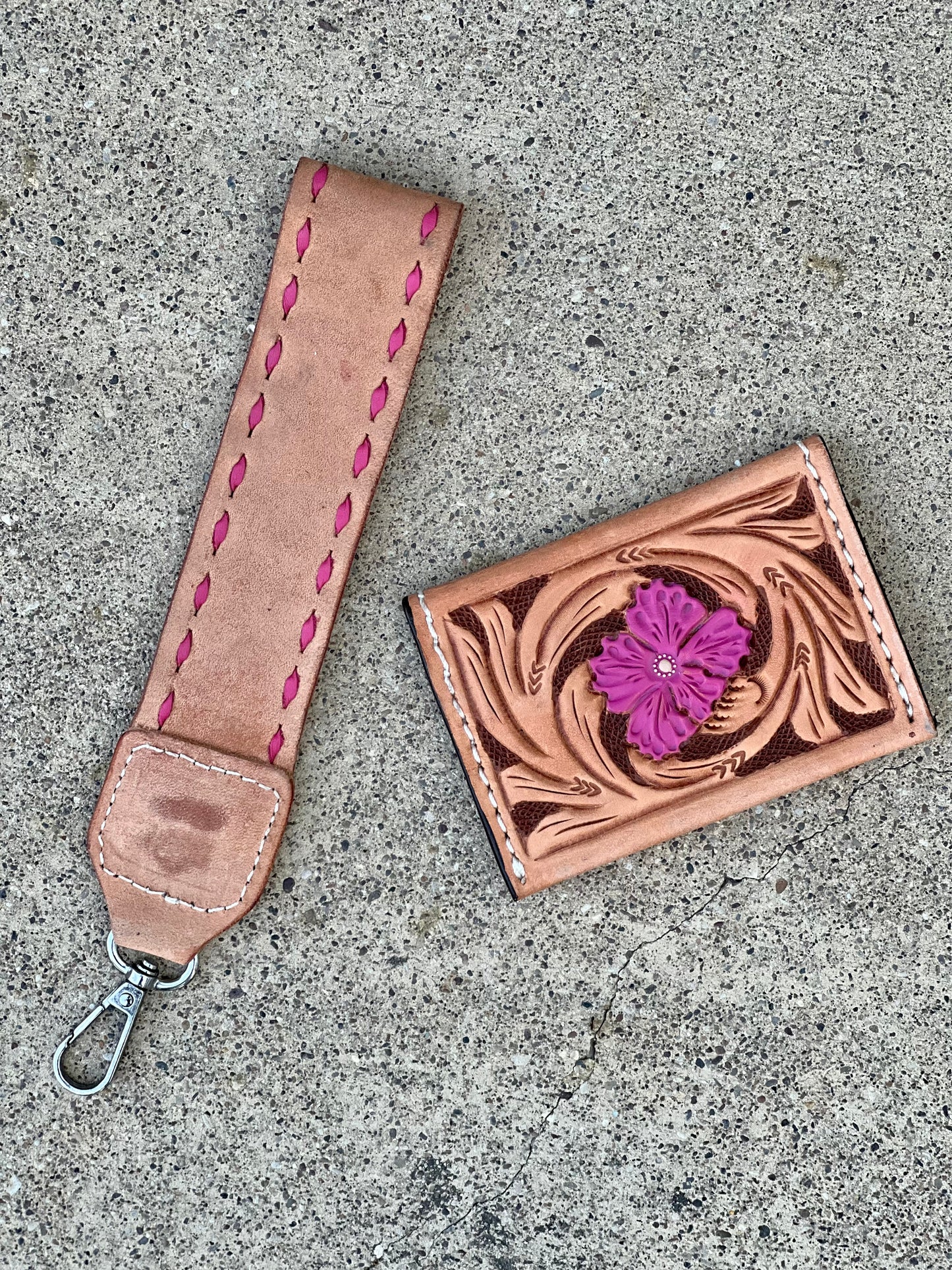 Clear Stadium bag with wristlet