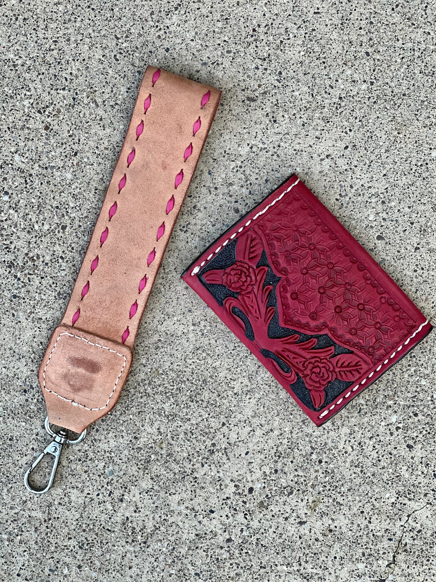 Clear Stadium bag with wristlet
