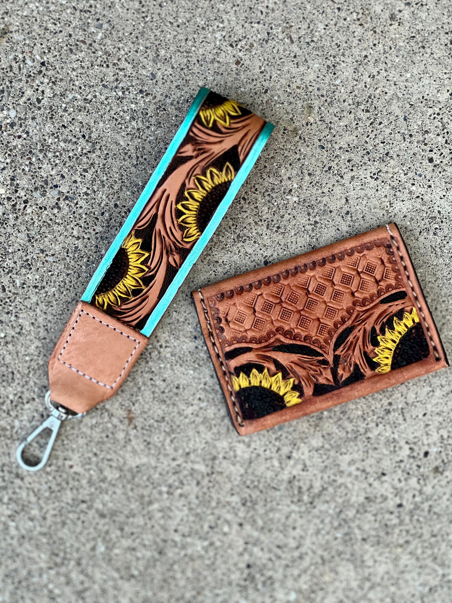 Clear Stadium bag with wristlet