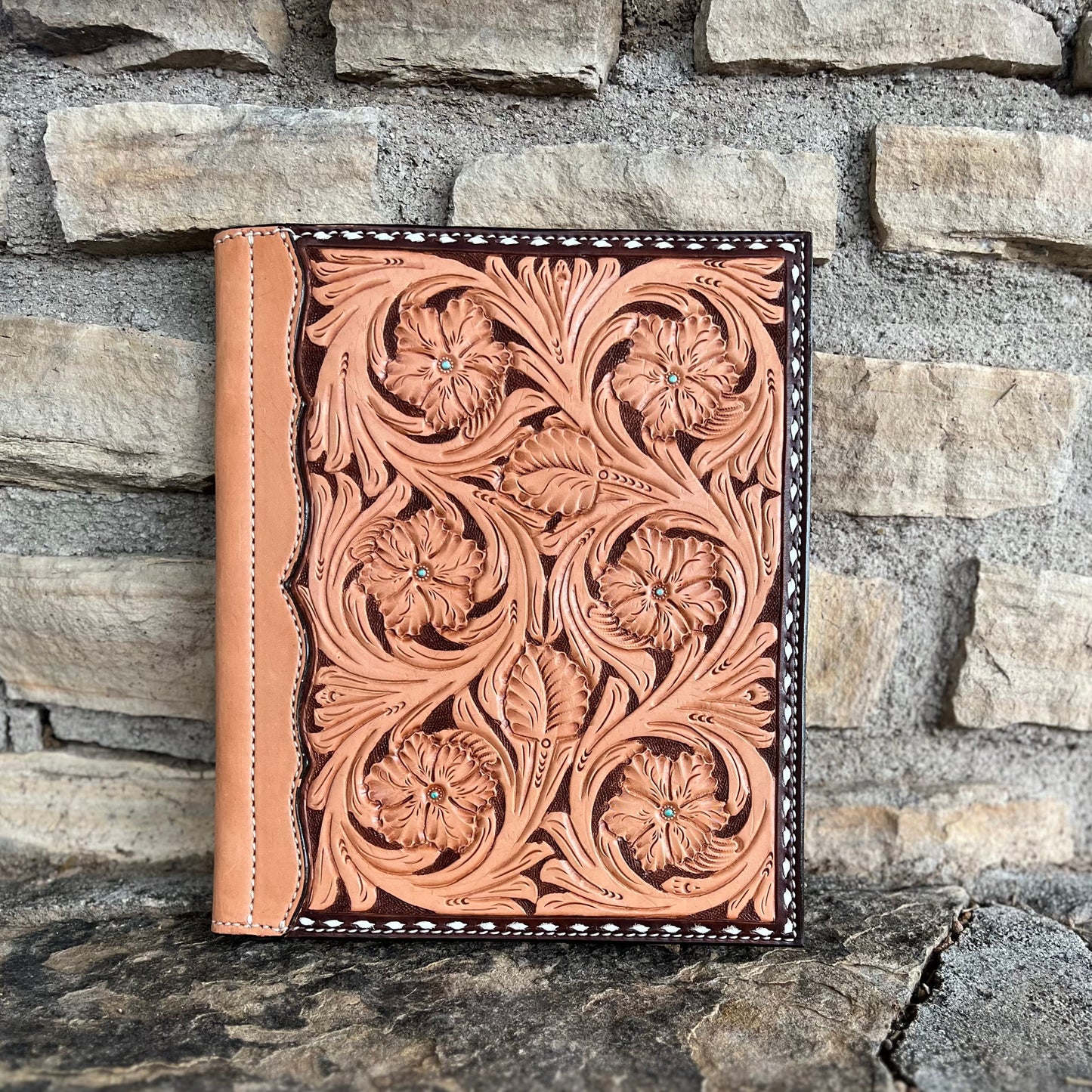 #9 Large portfolio Turquoise Sunrise