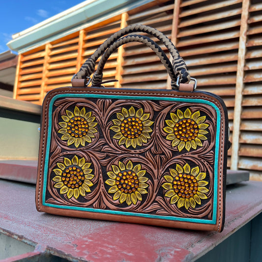 The Sunflower Bronco Handbag