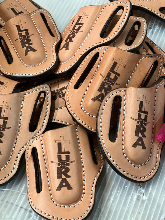 Rodeo Award | Pancake Knife Sheath w/ engraving