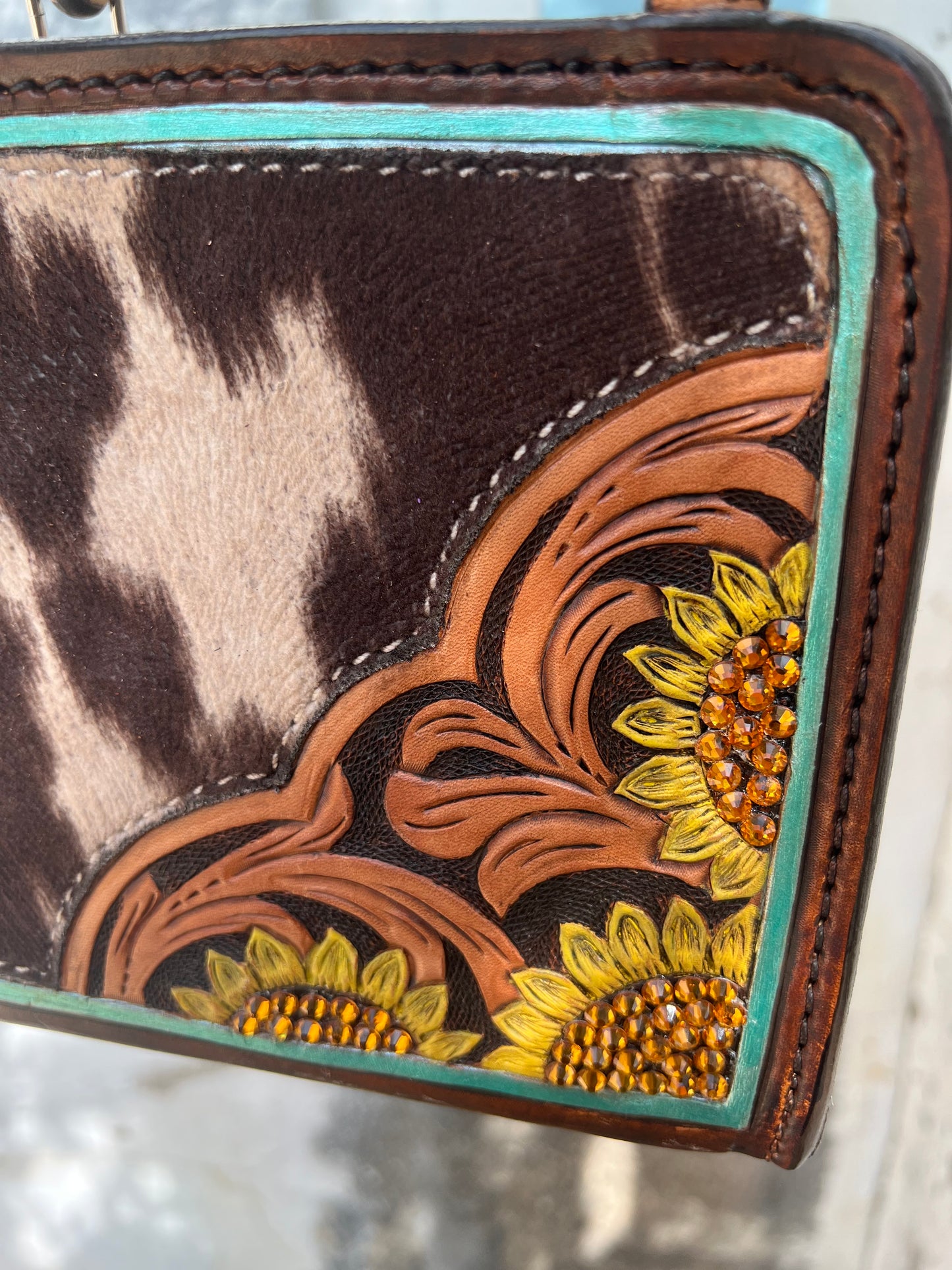 The Baby Sunflower Bronco Handbag