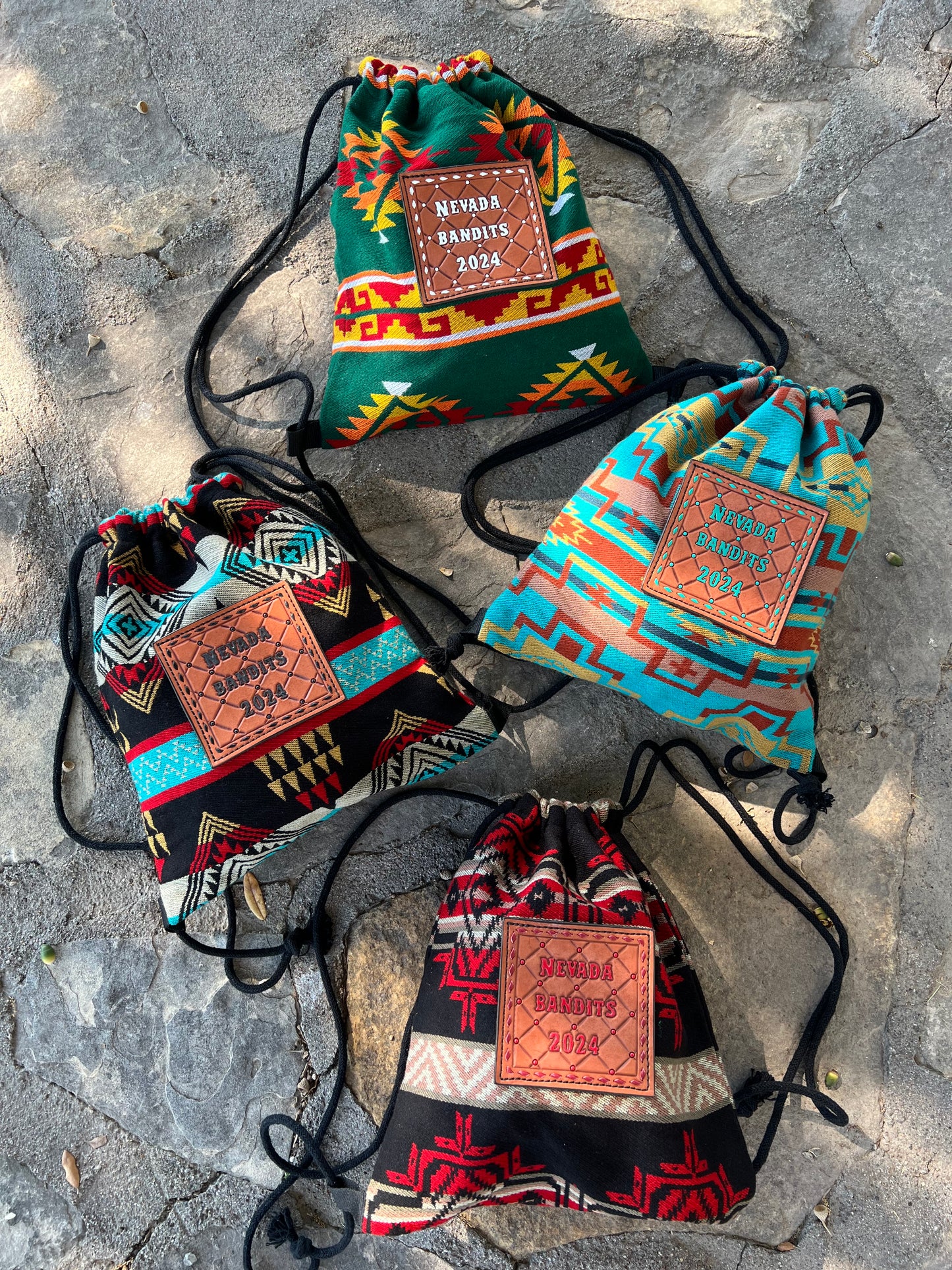 Rodeo Award | Drawstring Bags w/ lettering