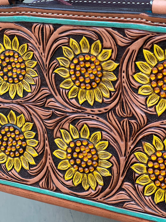 The Sunflower Bronco Handbag