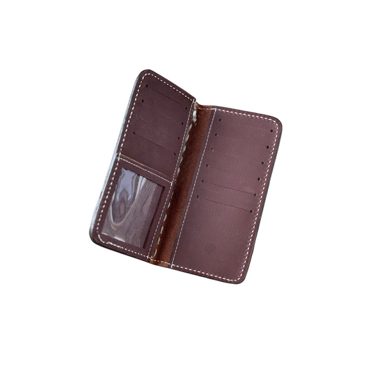 Tall Wallet- Cowboy Stitch