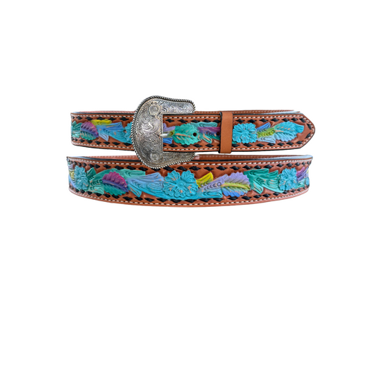 1.5" Straight Neon Wrangler Belt