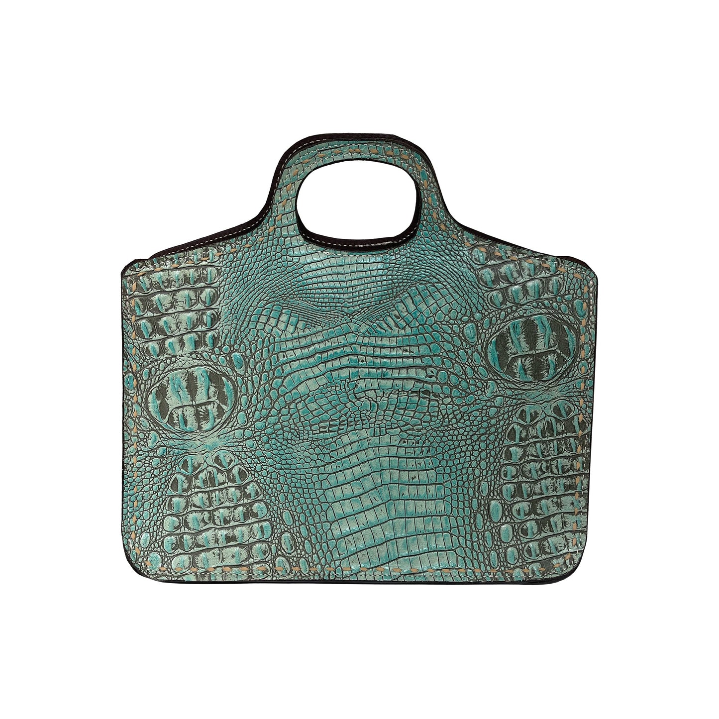 Traveling Cowboy Turquoise Gator
