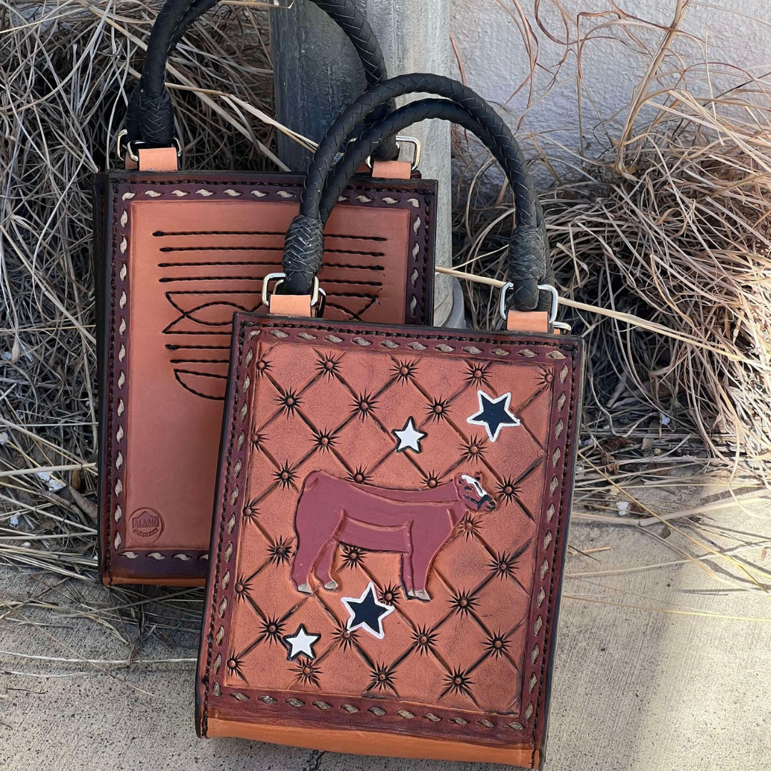 Card Handbag- Cattle #1