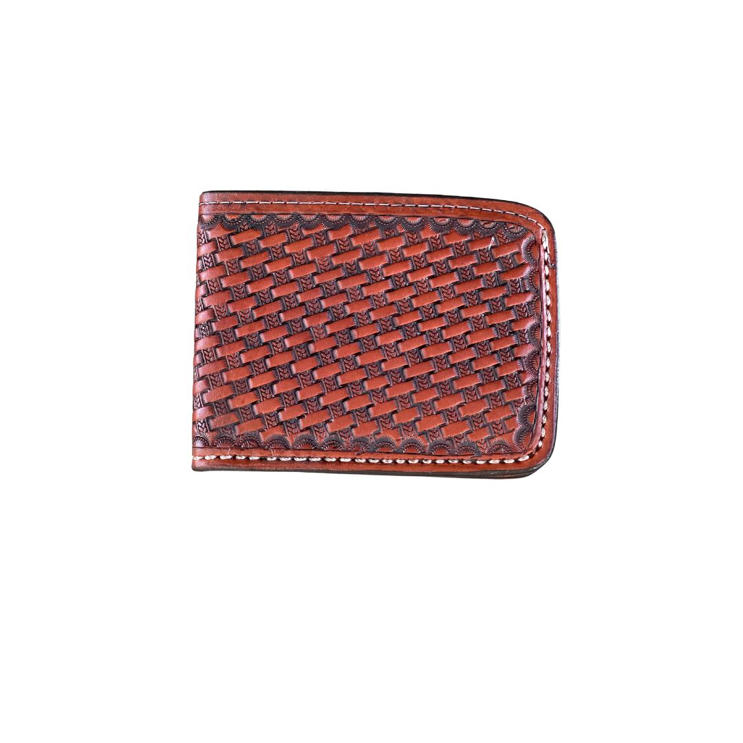 Bi-fold Wallet- Geo in toast