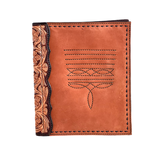 Large Portfolio- Cowboy Stitch edition Toast