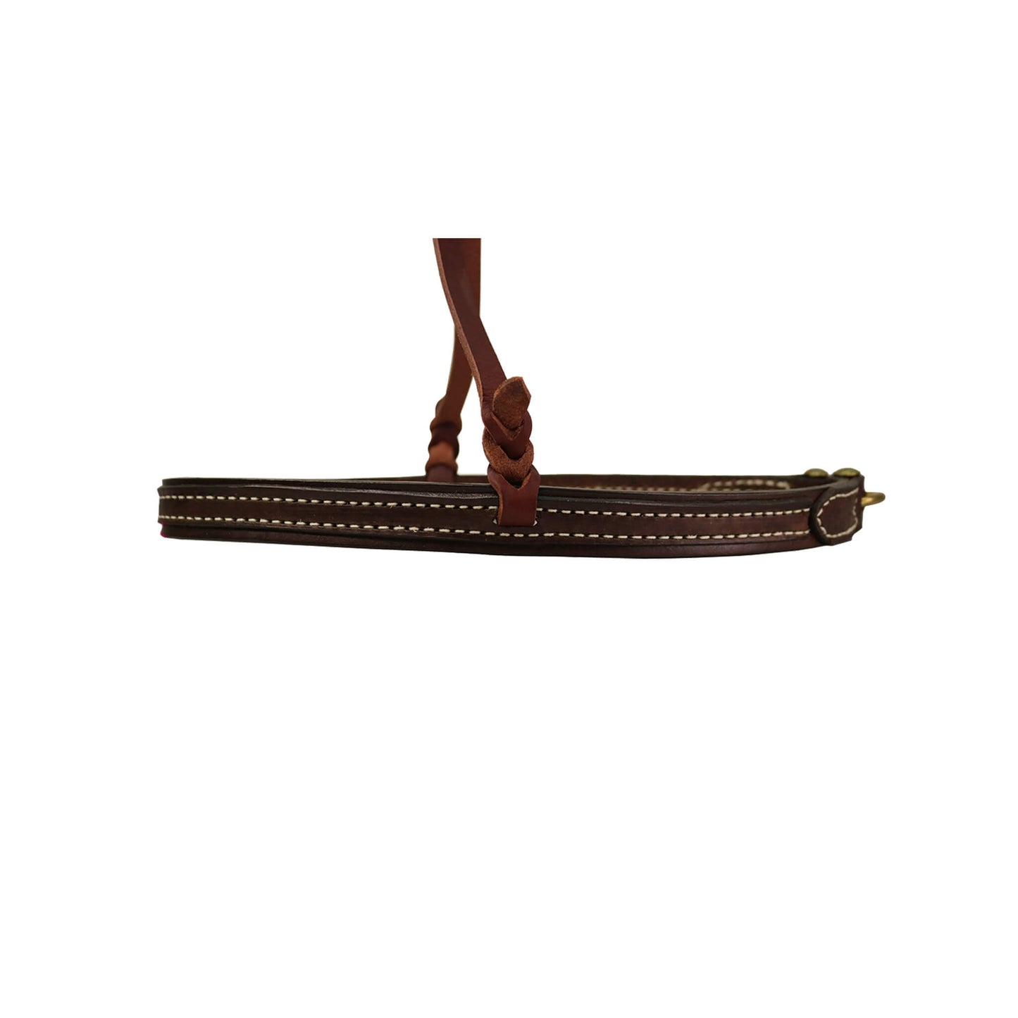 2000-CH Noseband chocolate leather