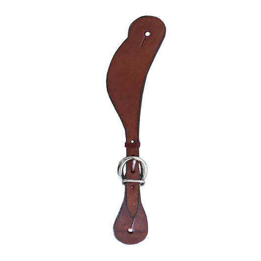 Ladies spur straps toast leather.