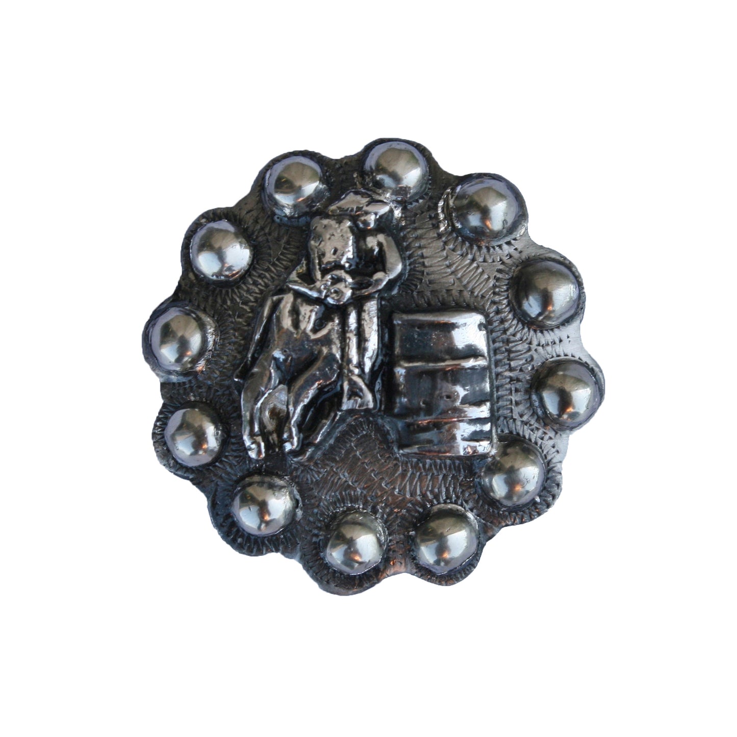 1-1/4" H3 concho (set of 4).