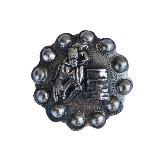 1-1/4" H3 concho (set of 4).