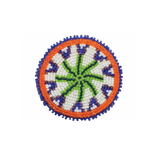 2-1/4" W4 beaded concho (set of 4).