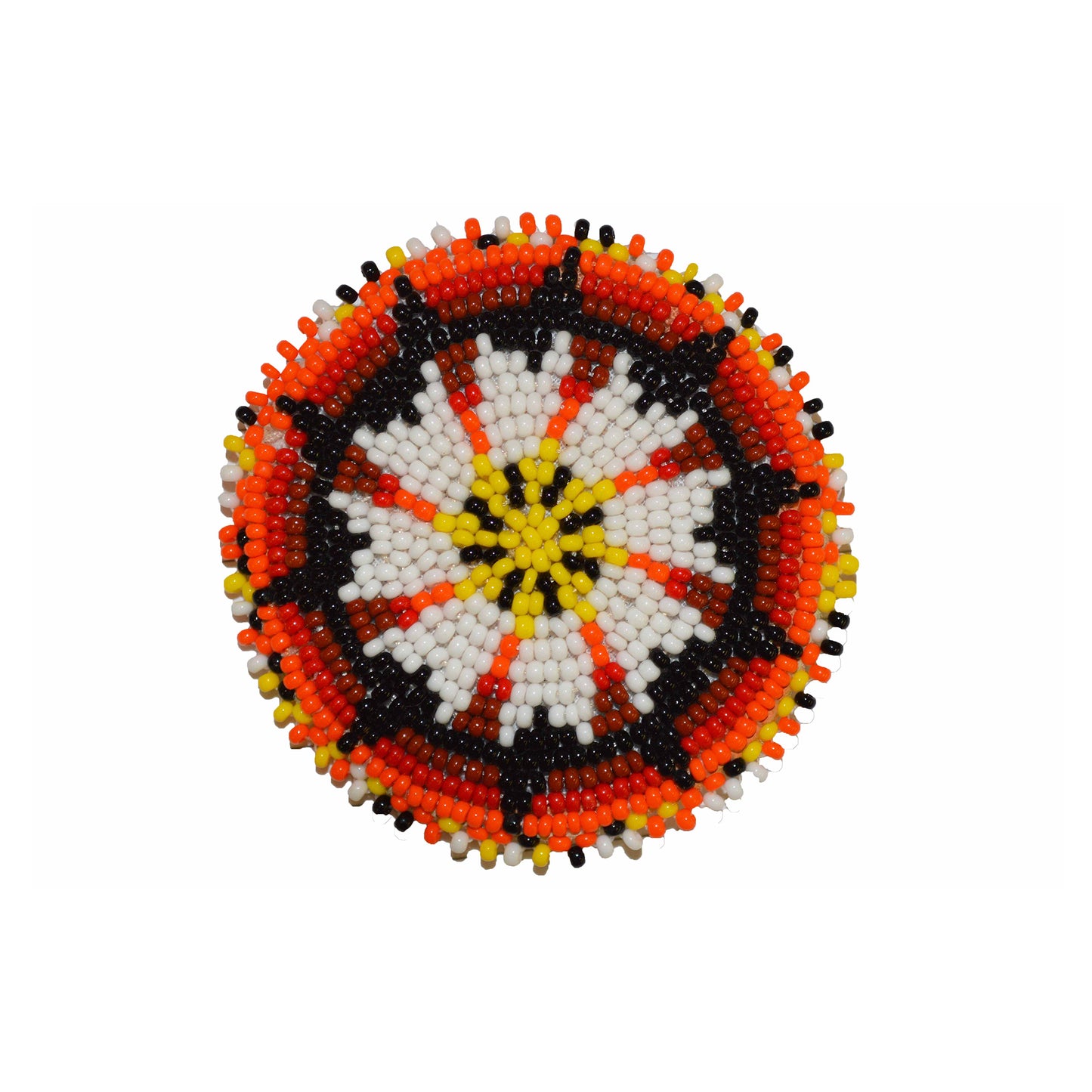 2-1/4" W6 beaded concho (set of 4). 