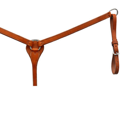 1" Elite breast collar harness leather.