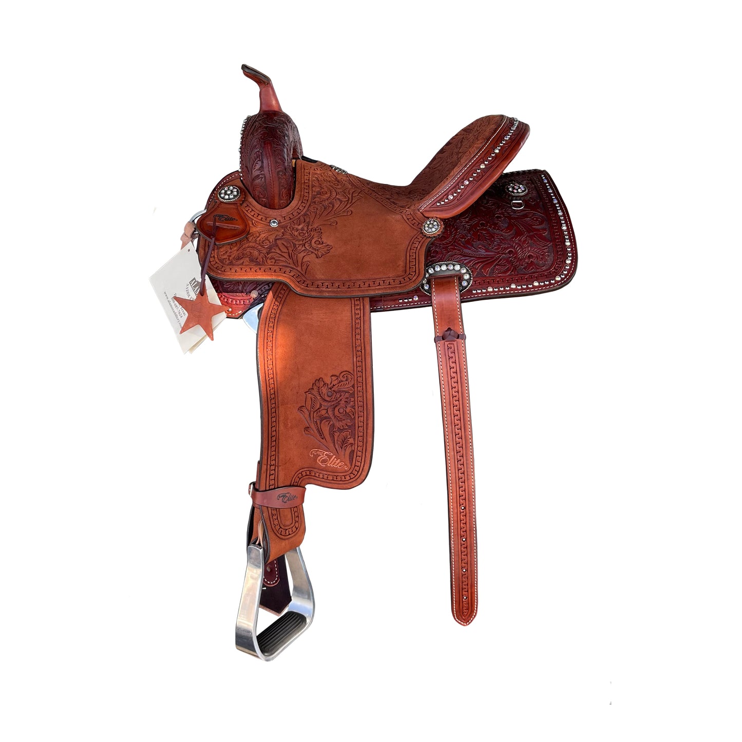 14.5" Adrianna Marie Barrel Saddle