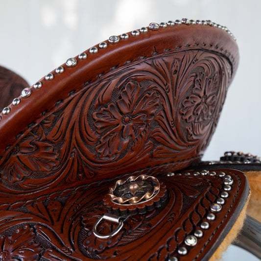 Desert Heir Barrel Saddle (SS spots)