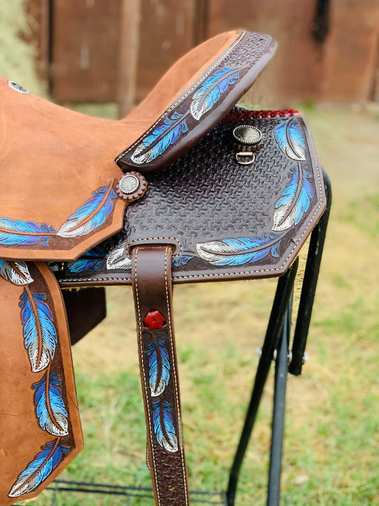 Feather Barrel Saddle