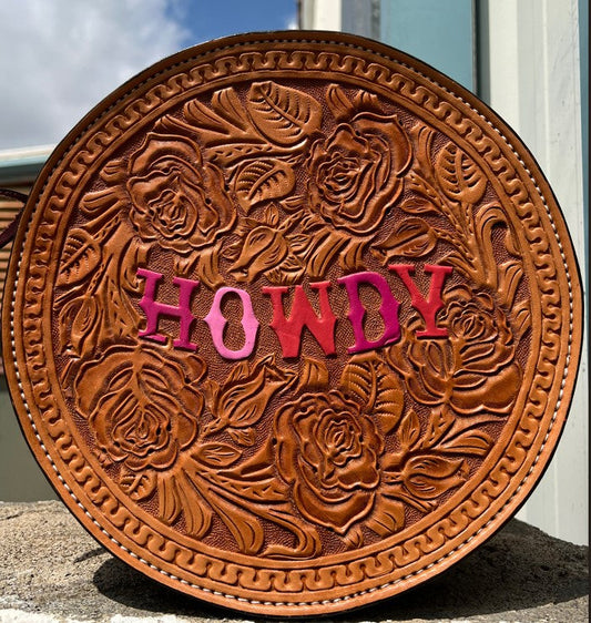 11" Howdy rope can handbag